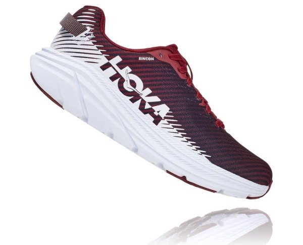 Hoka One One Rincon 2 Womens UK - Brown / White Road Running Shoes - AJGYD7486